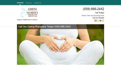 Desktop Screenshot of omniwomenshealth.net